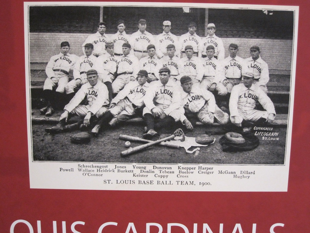 1900 - First Year as Cardinals - History of Cardinals